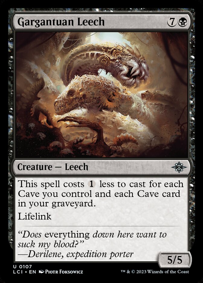 Gargantuan Leech - 107