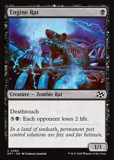 Engine Rat - 84 (Normal) Near Mint_Non-Foil