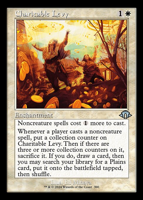 Charitable Levy Retro - 390 (Foil) Near Mint_Foil