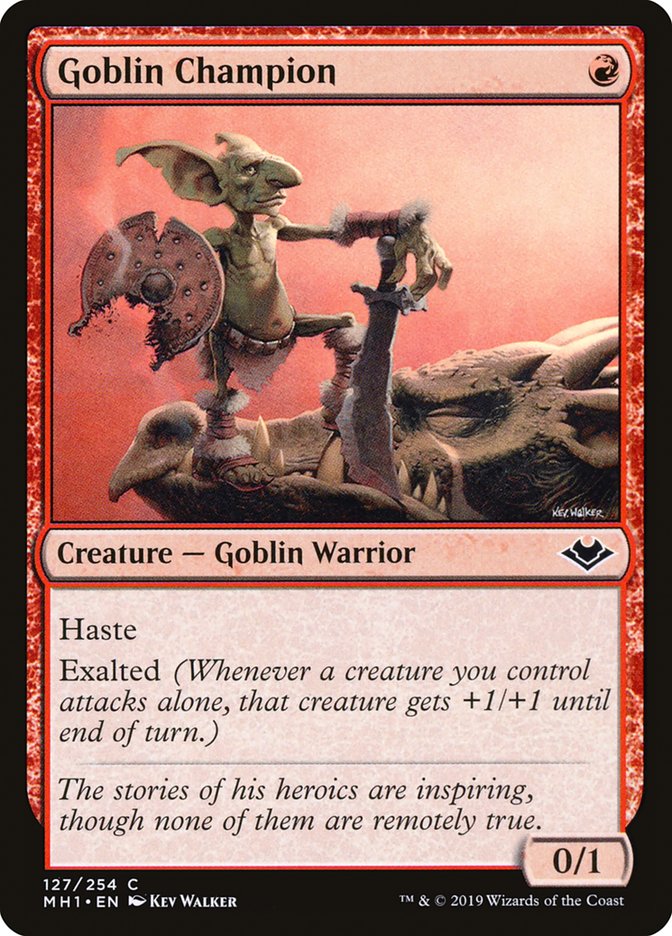 Goblin Champion (MH1 127)