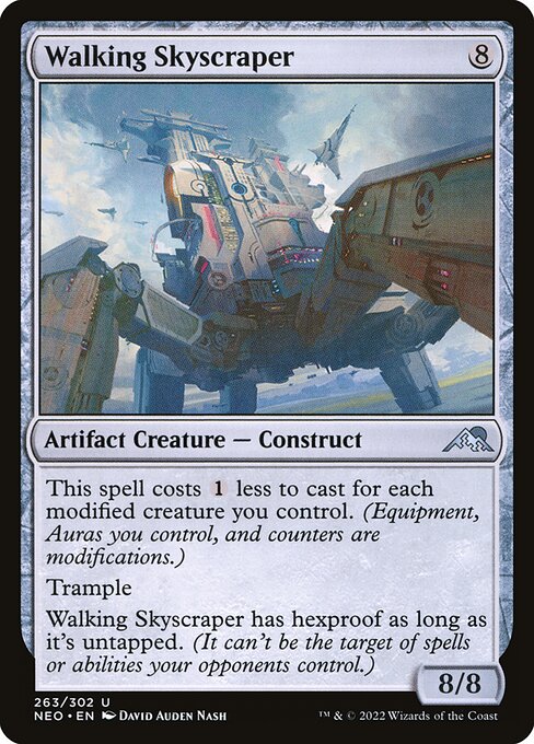 Walking Skyscraper NEO #263 Non-Foil
