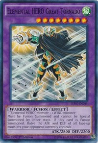 Elemental HERO Great Tornado - SDHS-EN045