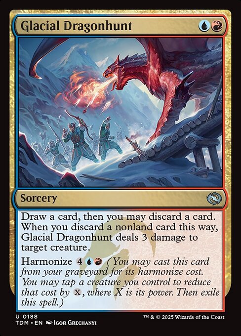 Glacial Dragonhunt - 188 (Normal) Near Mint_Non-Foil