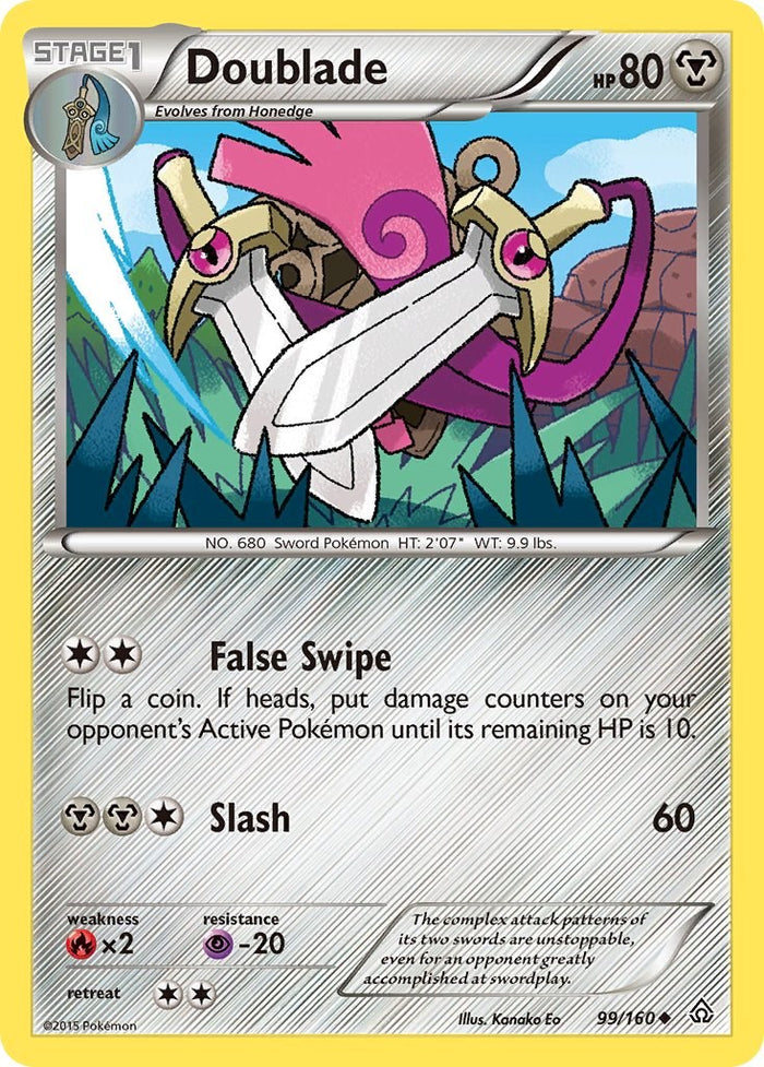 Doublade – XY - Primal Clash