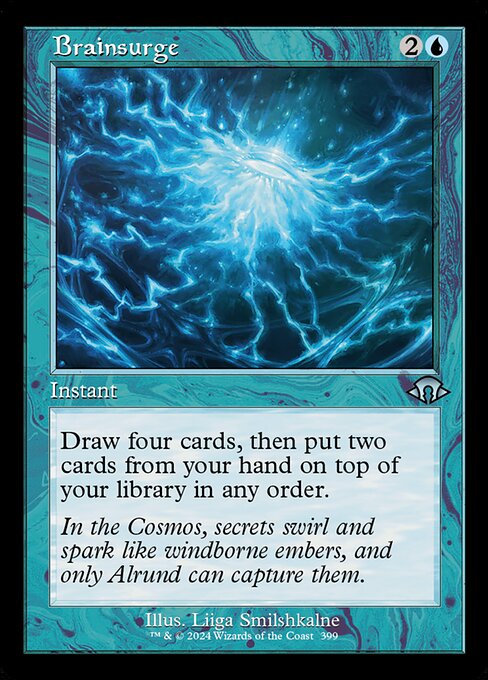 Brainsurge Retro - 399 (Foil) Near Mint_Foil