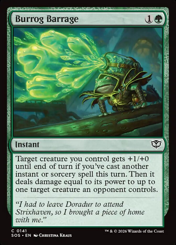 Burrog Barrage - 141 (Foil)
