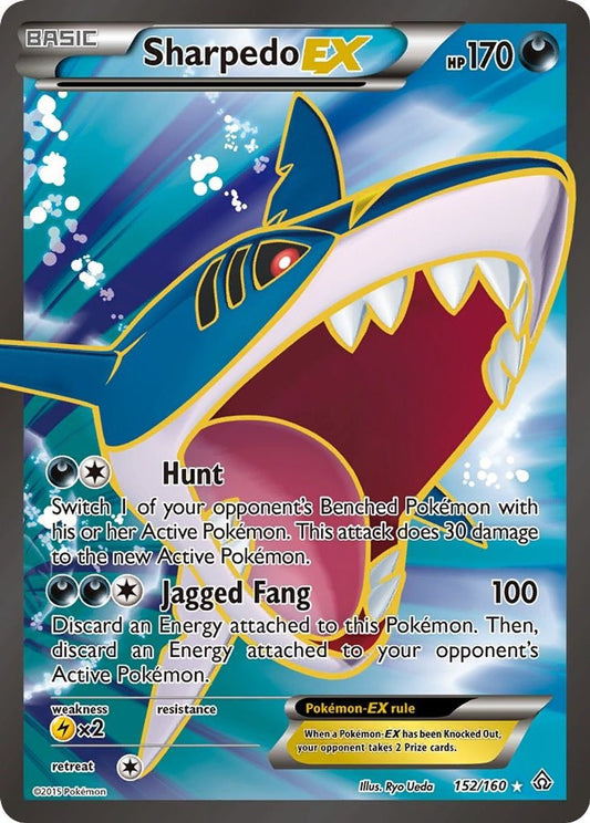 Sharpedo EX (152 Full Art) - 152 (Foil) Near Mint_Foil
