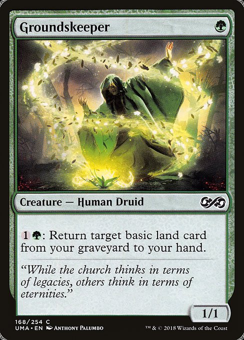 Groundskeeper - 168 (Normal) Near Mint_Non-Foil