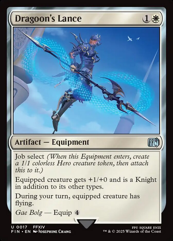 Dragoon's Lance - 17 (Foil) (JP)