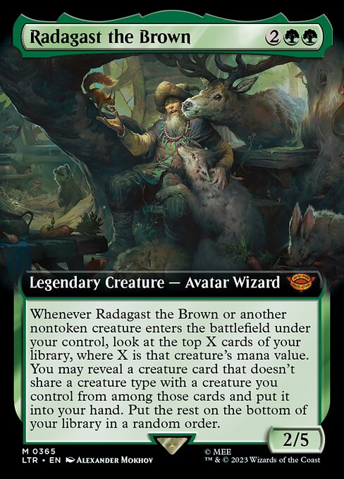 Radagast the Brown - 365 (Normal) Near Mint_Non-Foil