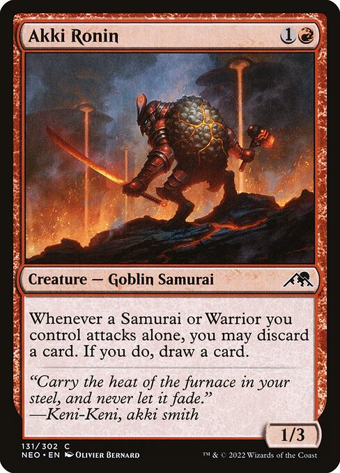 Akki Ronin NEO #131 Non-Foil
