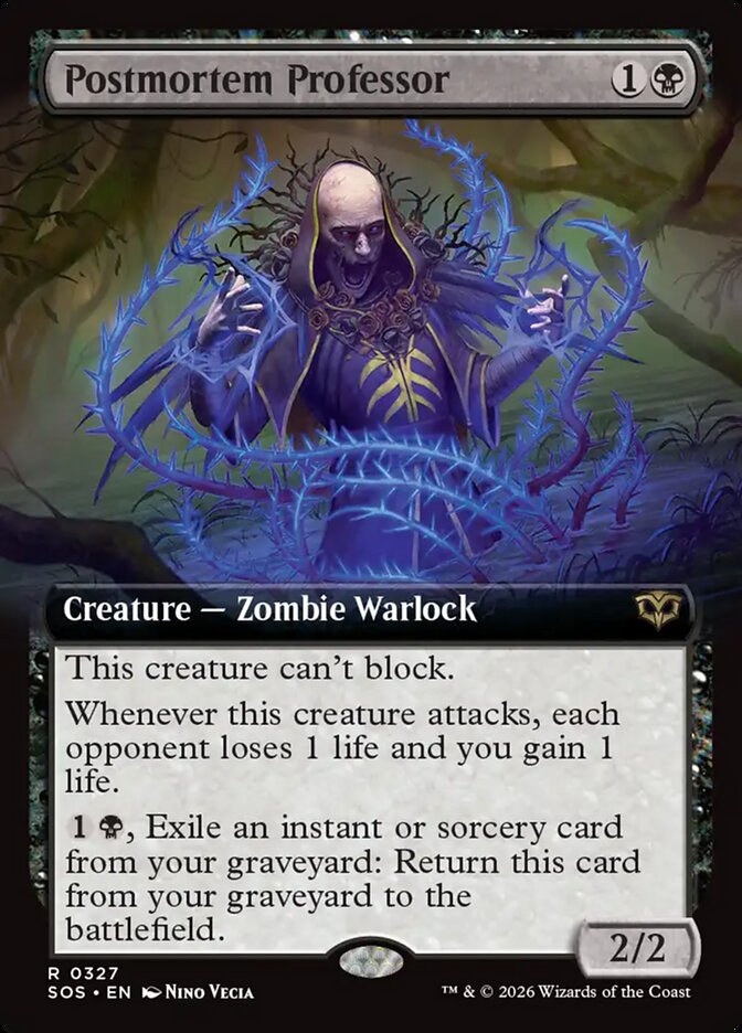 Postmortem Professor - 327 (Foil)