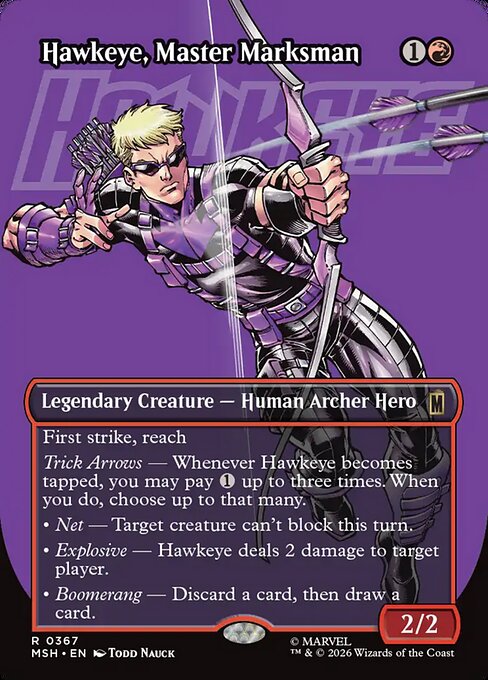 Hawkeye, Master Marksman - 367 (Foil)