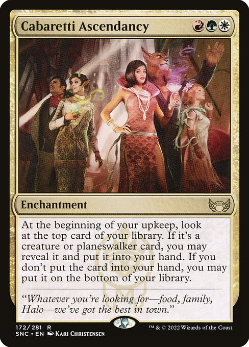 Cabaretti Ascendancy SNC #172 Non-Foil