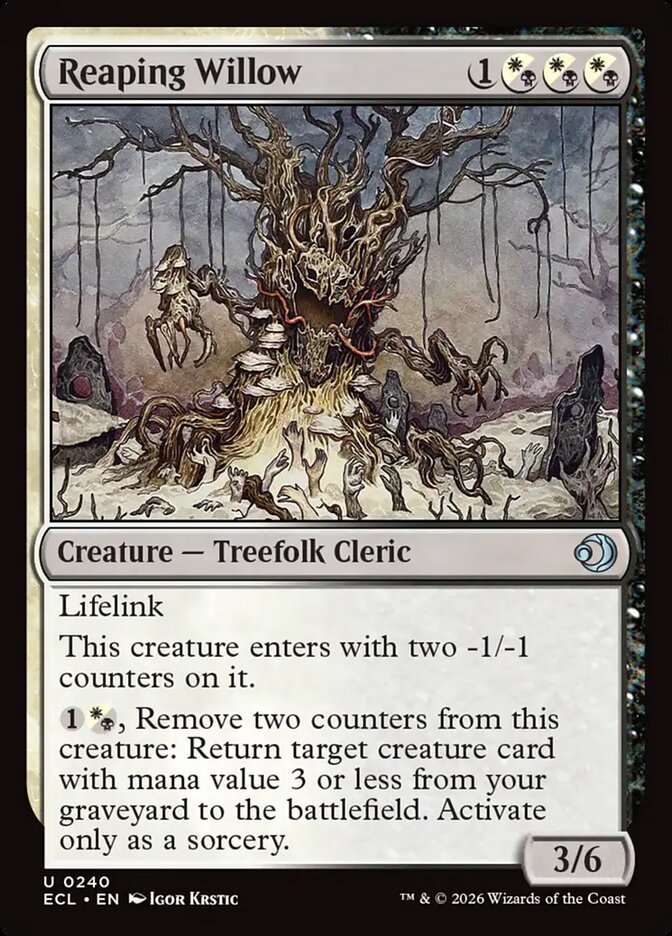 Reaping Willow - 240 (Foil)