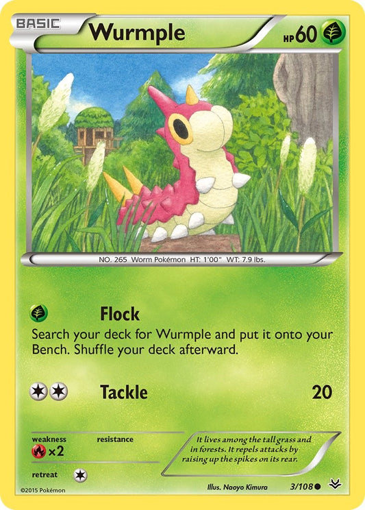 Wurmple – XY - Roaring Skies