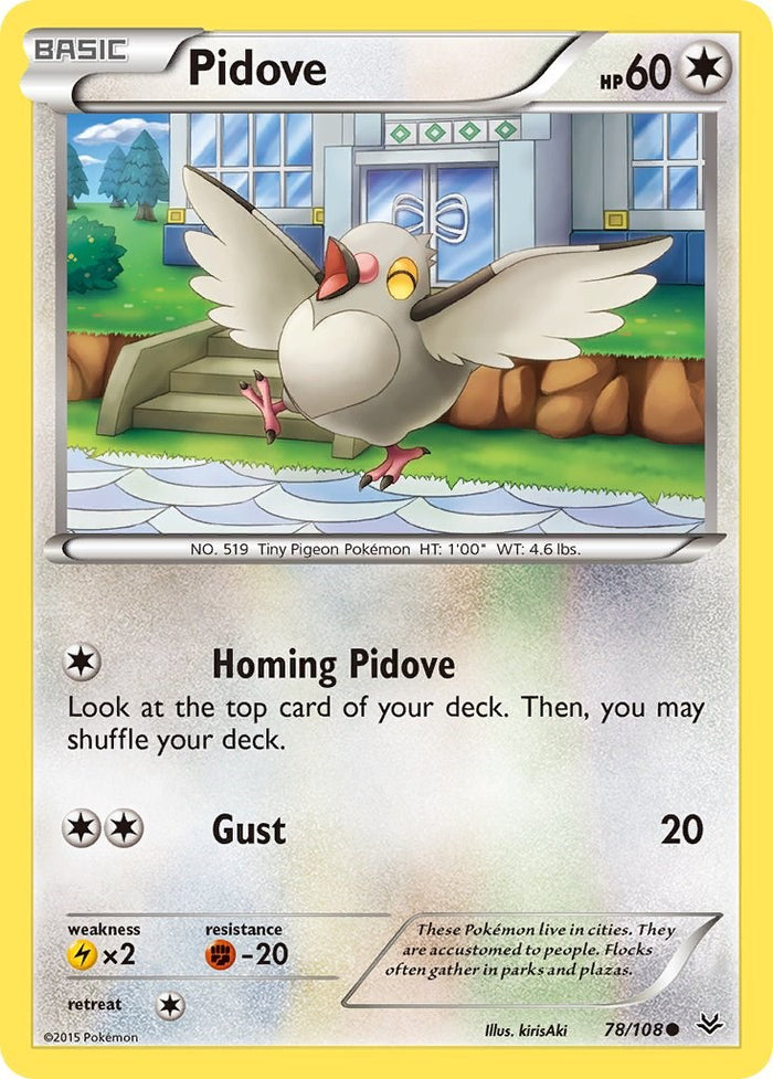 Pidove – XY - Roaring Skies