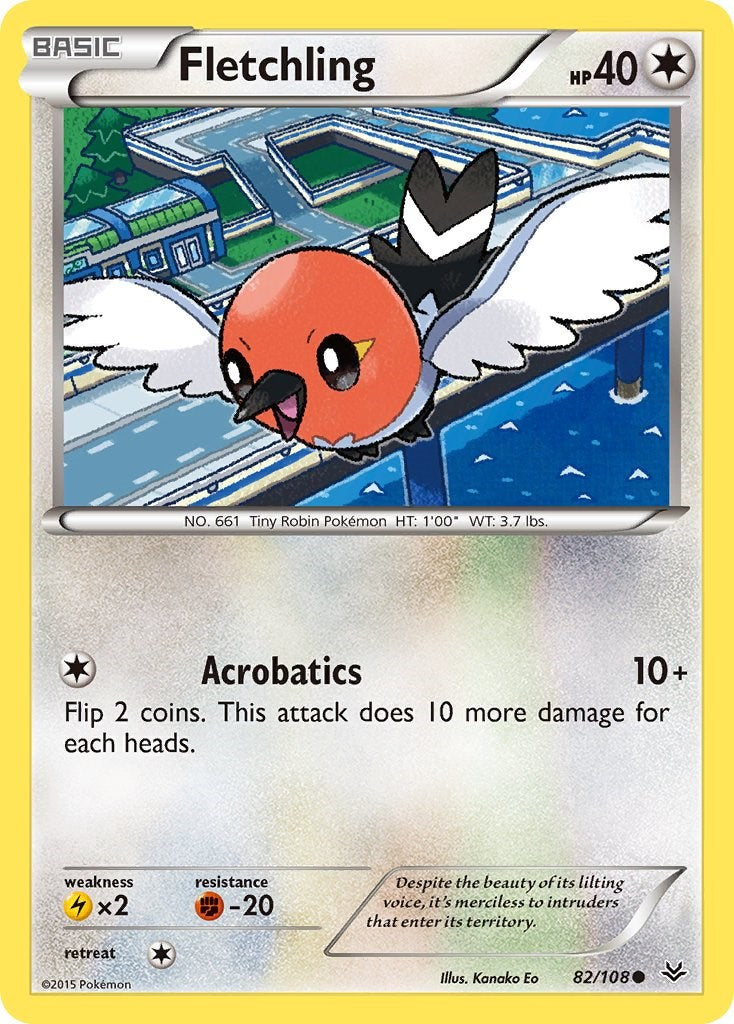 Fletchling – XY - Roaring Skies
