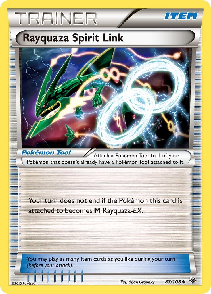 Rayquaza Spirit Link – XY - Roaring Skies