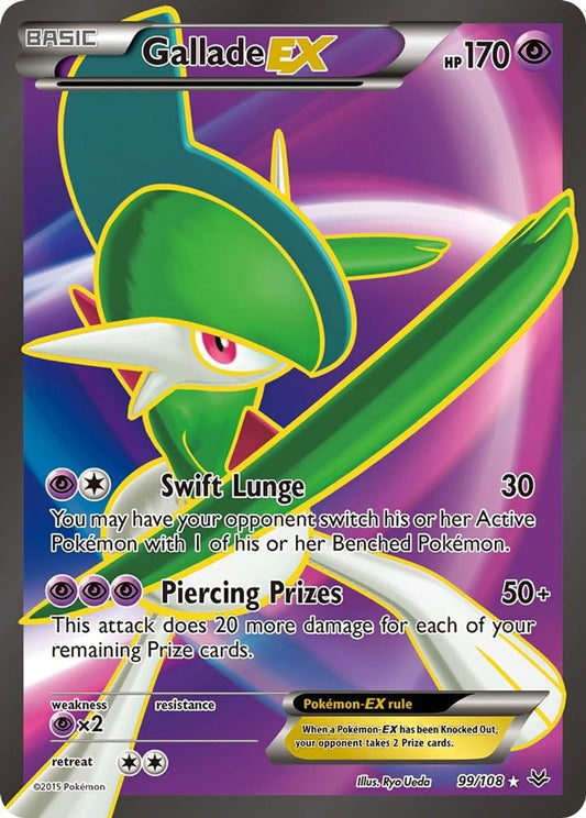 Gallade EX (99 Full Art) - 99 (Foil) Near Mint_Foil