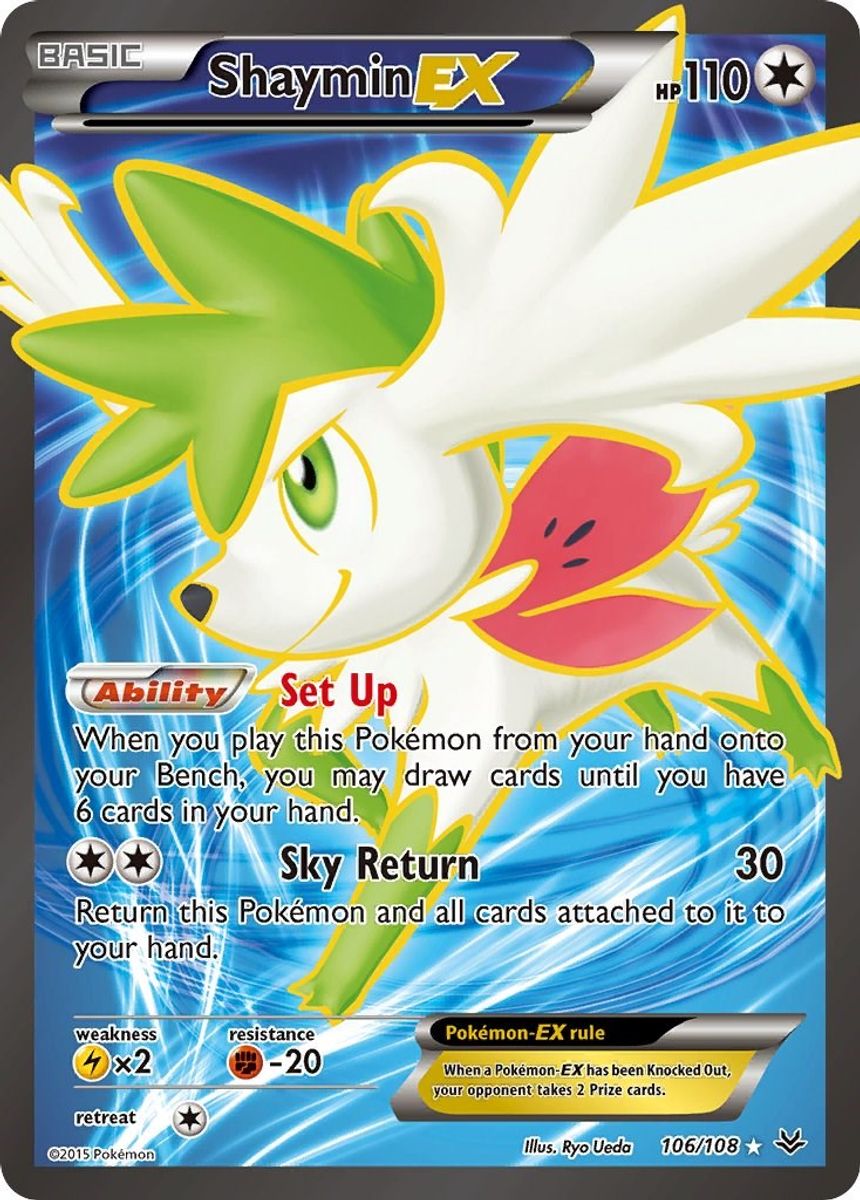 Shaymin EX (106 Full Art) - 106 (Foil) Near Mint_Foil
