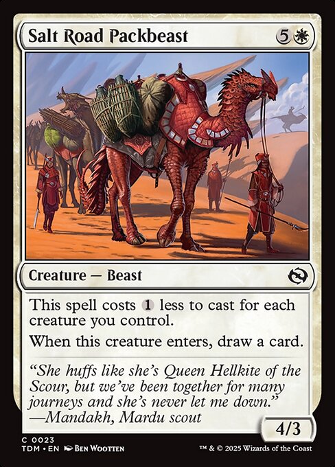 Salt Road Packbeast - 23 (Normal) Near Mint_Non-Foil