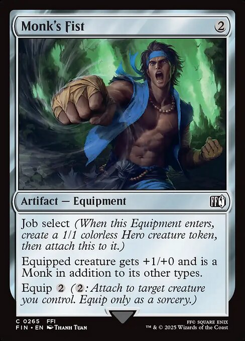 Monk's Fist - 265 (Normal) Near Mint_Non-Foil