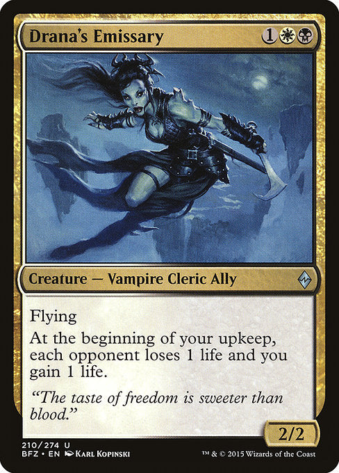 Drana's Emissary - 210 (Normal) Near Mint_Non-Foil