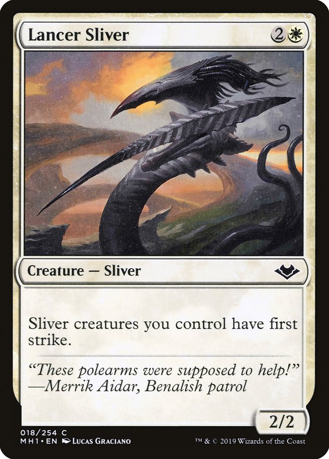 Lancer Sliver (MH1 18)