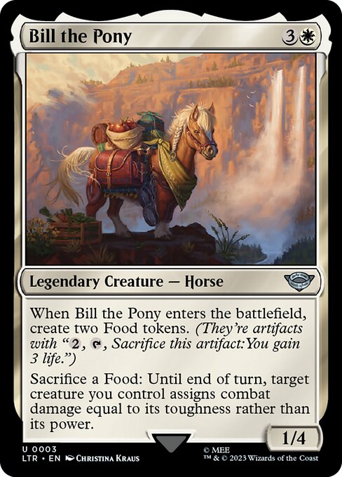Bill the Pony - 3 (Normal) Near Mint_Non-Foil