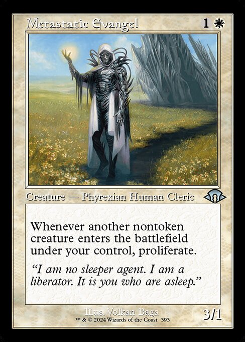 Metastatic Evangel Retro - 393 (Normal) Near Mint_Non-Foil