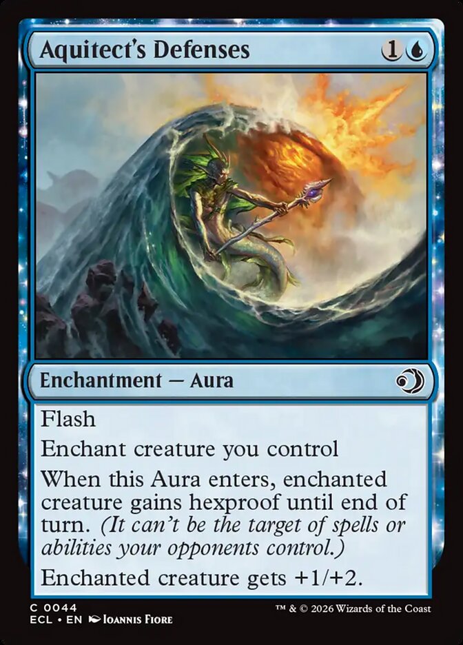 Aquitect's Defenses - 44 (Foil)