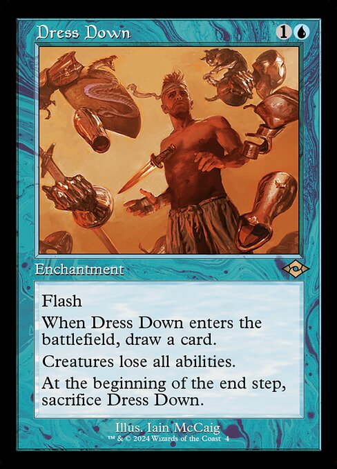 Dress Down Retro - 4 (Normal) Near Mint_Non-Foil