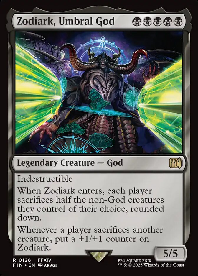 Zodiark, Umbral God - 128 (Foil) (JP)