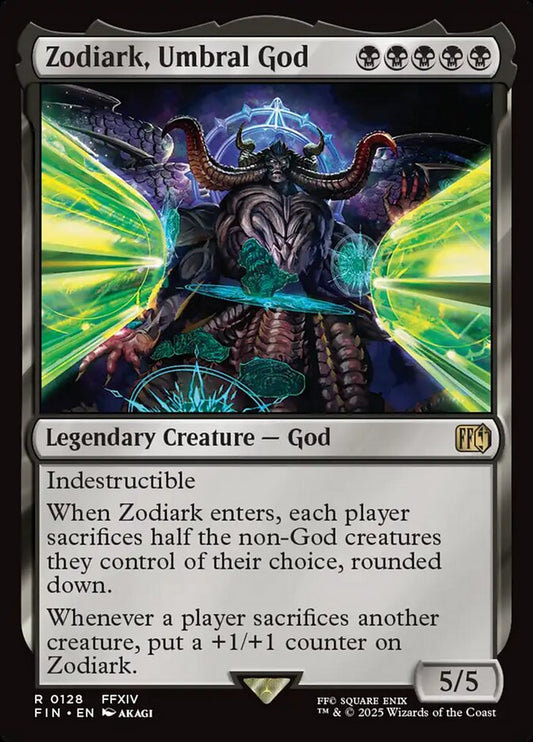 Zodiark, Umbral God - 128 (Foil) (JP)