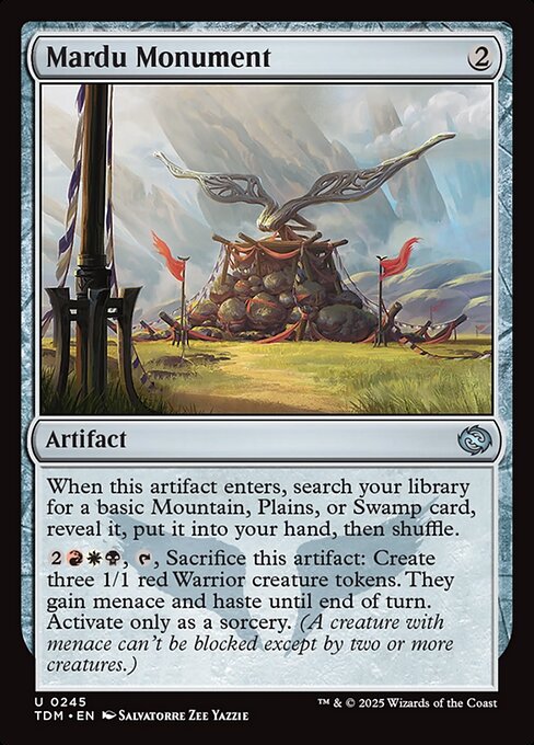 Mardu Monument - 245 (Normal) Near Mint_Non-Foil