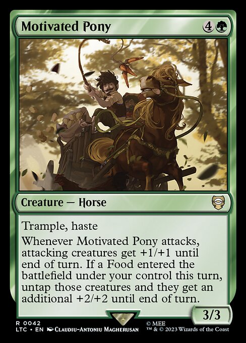 Motivated Pony LTC #42 Non-Foil