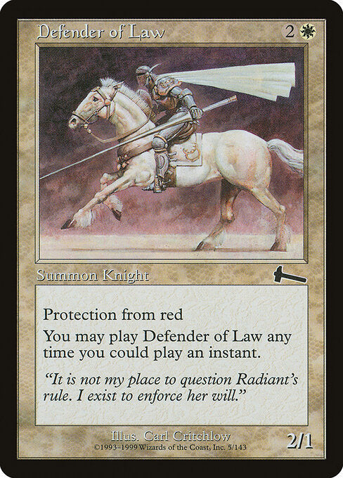 Defender of Law ULG #5 Non-Foil