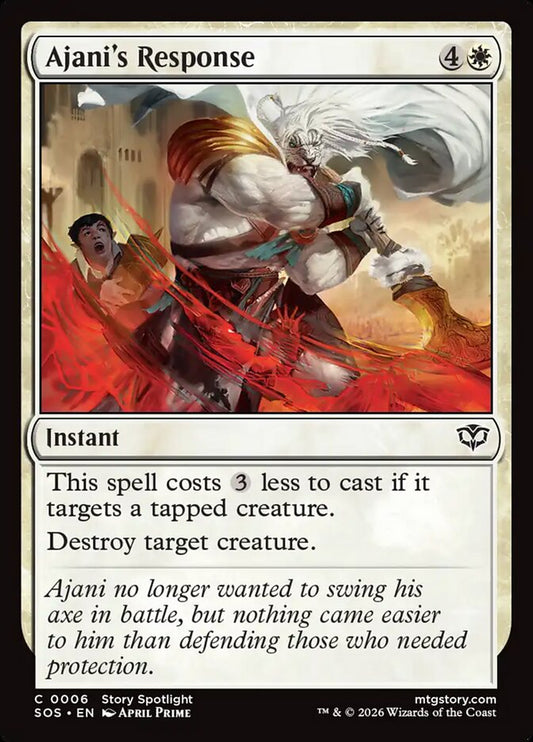 Ajani's Response - 6 (Foil)