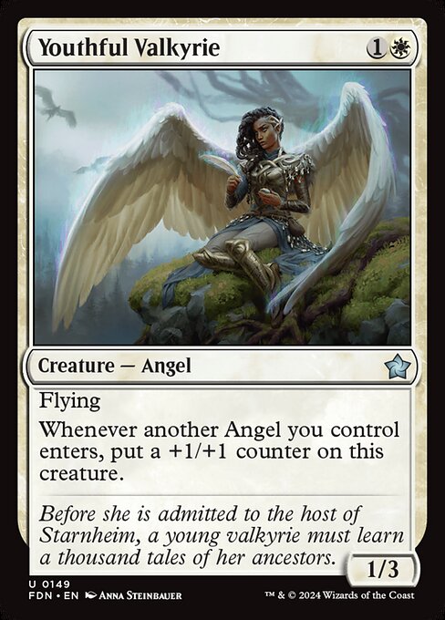 Youthful Valkyrie (Non Foil) near_mint