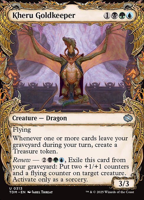 Kheru Goldkeeper - 313 (Foil) Near Mint_Foil