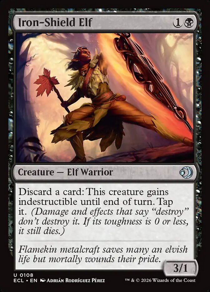 Iron-Shield Elf - 108 (Foil)