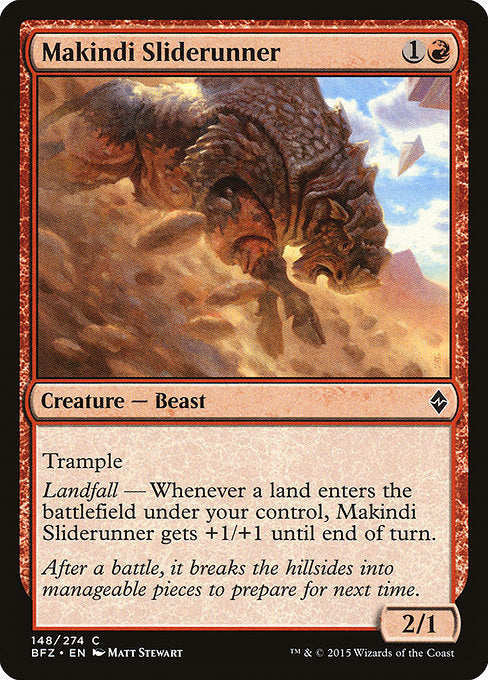 Makindi Sliderunner - 148 (Normal) Near Mint_Non-Foil