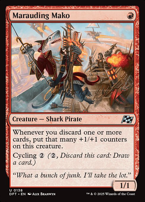 Marauding Mako - 138 (Normal) Near Mint_Non-Foil