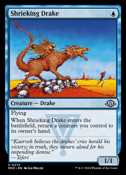 Shrieking Drake - 272 (Normal) Near Mint_Non-Foil