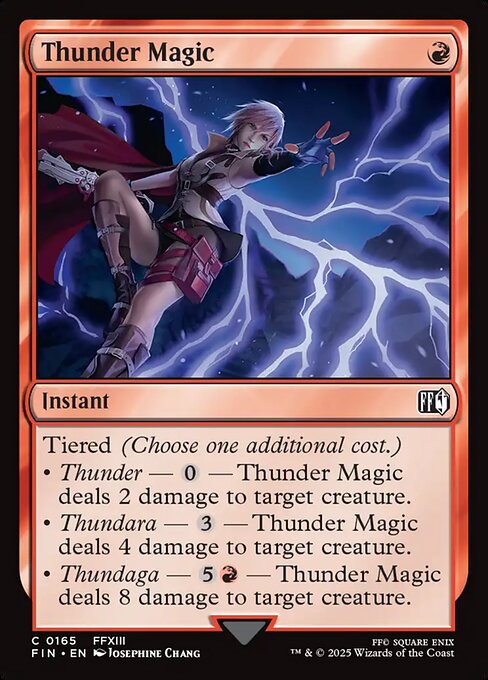 Thunder Magic - 165 (Normal) Near Mint_Non-Foil
