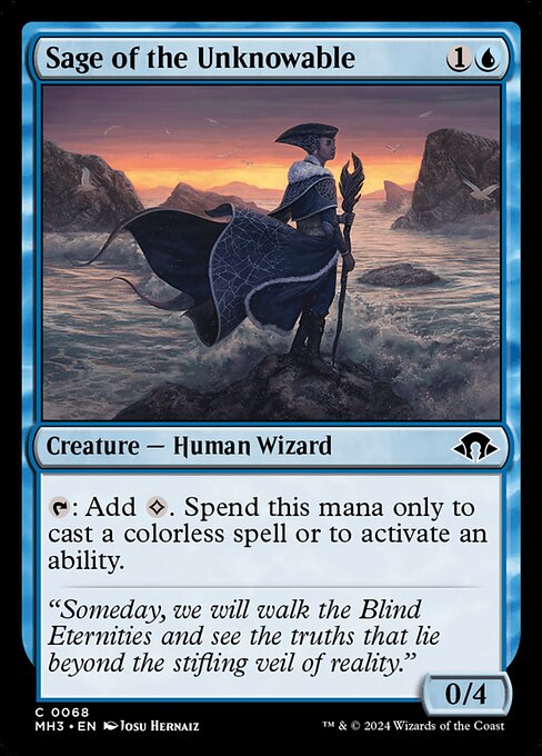 Sage of the Unknowable - 68 (Normal) Near Mint_Non-Foil