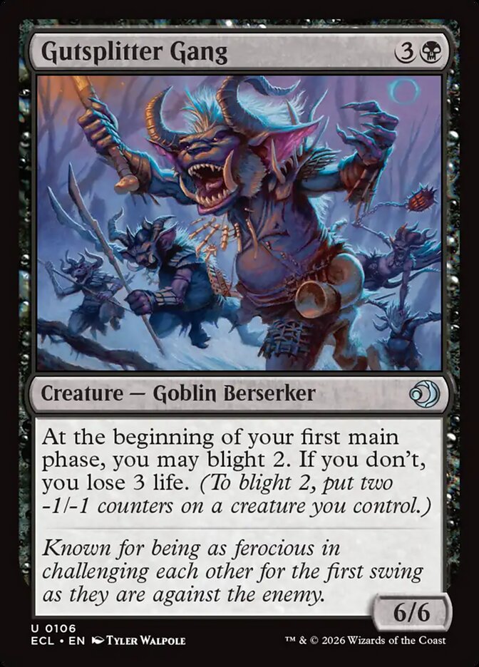 Gutsplitter Gang - 106 (Foil)