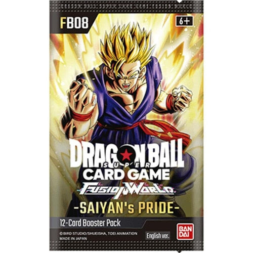 Dragon Ball Super Card Game: Saiyan's Pride Booster (FB08)