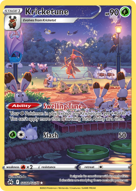 Kricketune - GG02/GG70 (Foil) Near Mint_Foil